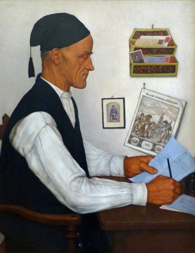 Le Messager boiteux, 1935 - Gustave Stoskopf